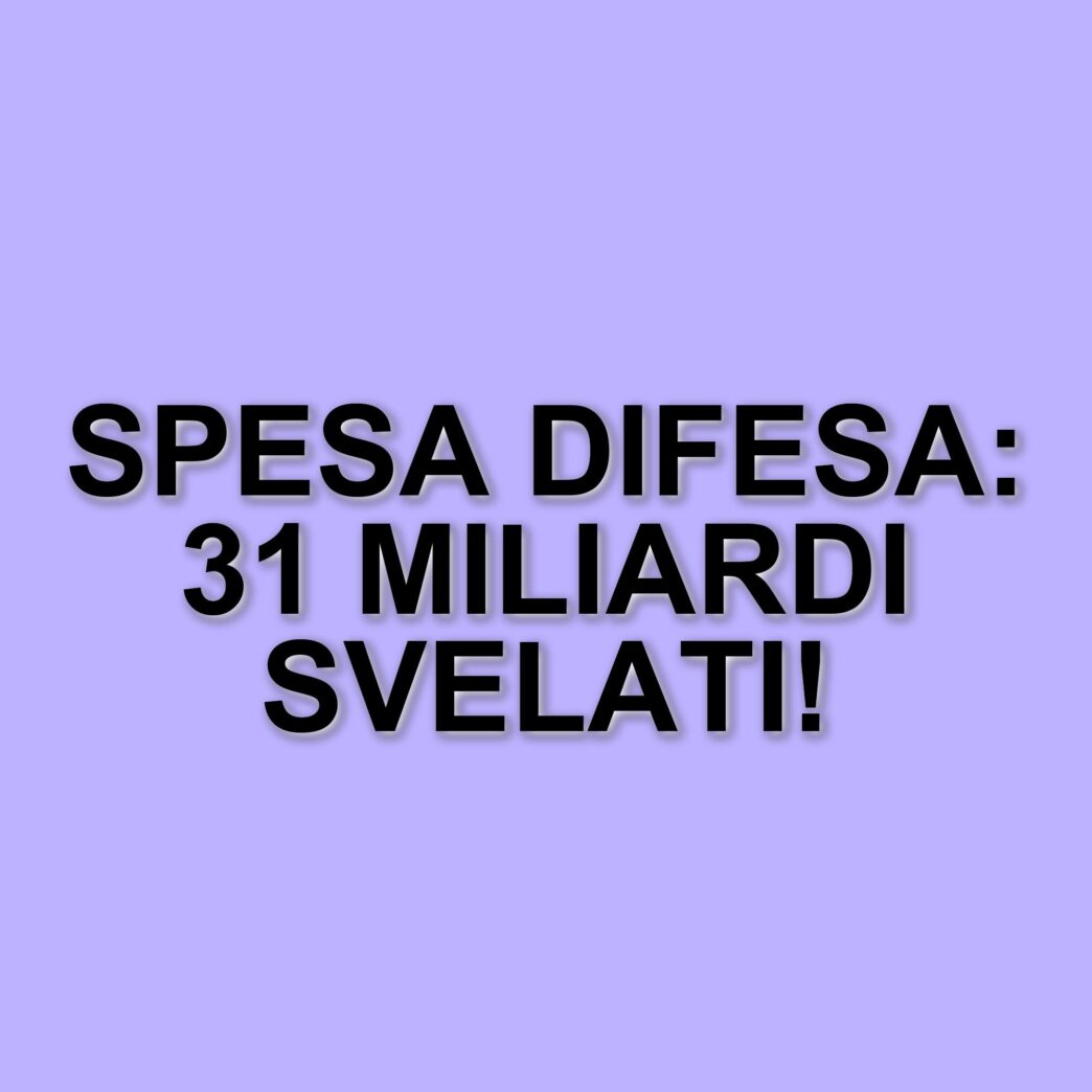 La spesa italiana per la difesa: oltre 31 miliardi di euro e stipendi fino a 5.700 euro al mese