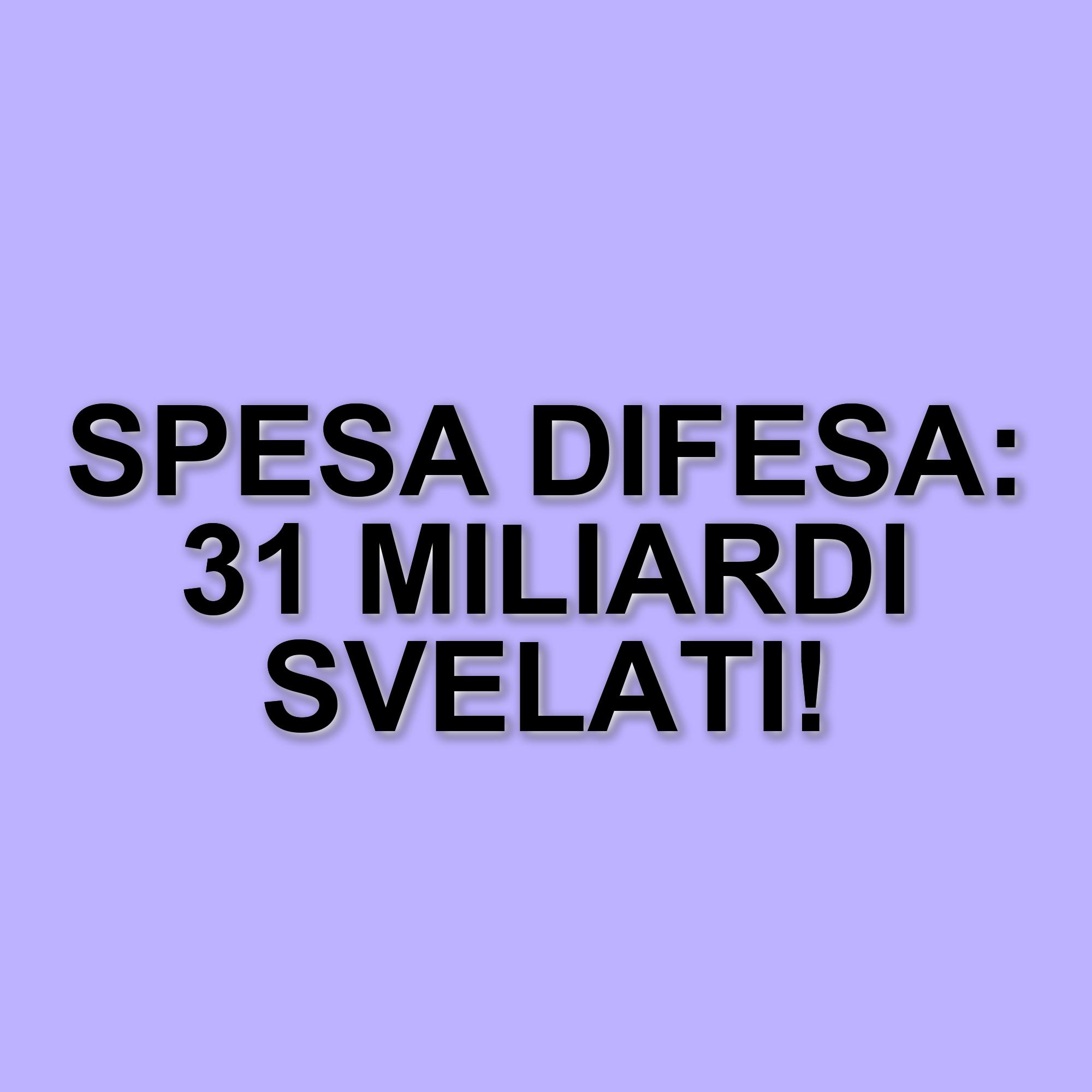 La spesa italiana per la difesa: oltre 31 miliardi di euro e stipendi fino a 5.700 euro al mese
