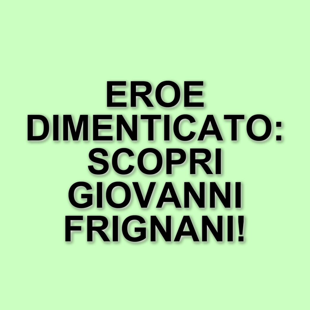 La storia dimenticata di Giovanni Frignani: il tenente colonnello eroe delle Fosse Ardeatine