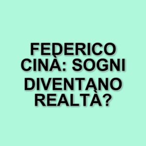 La straordinaria ascesa di Federico Cinà: dal sogno infantile al successo nel tennis
