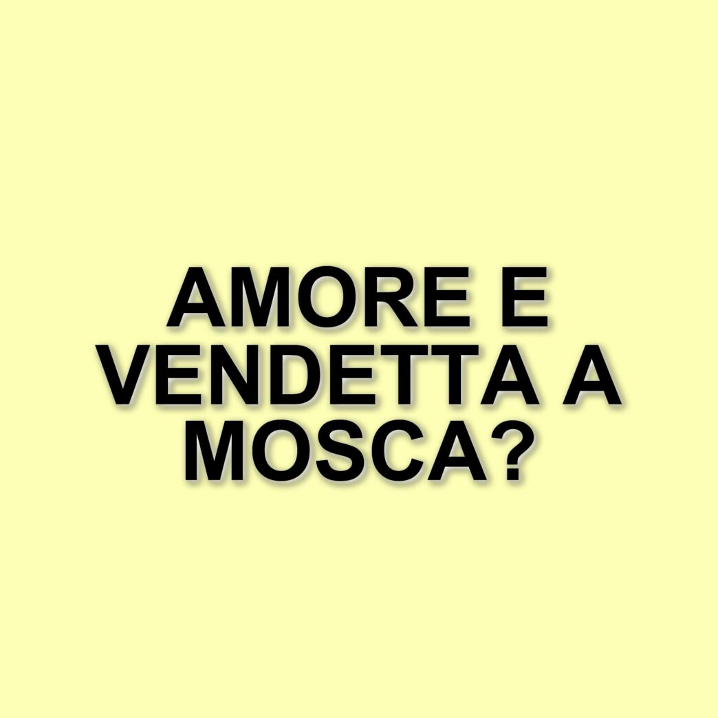 La vendetta e l'amore: il nuovo thriller di Enrico Franceschini ambientato a Mosca