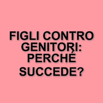 La violenza familiare: quando i figli aggrediscono i genitori