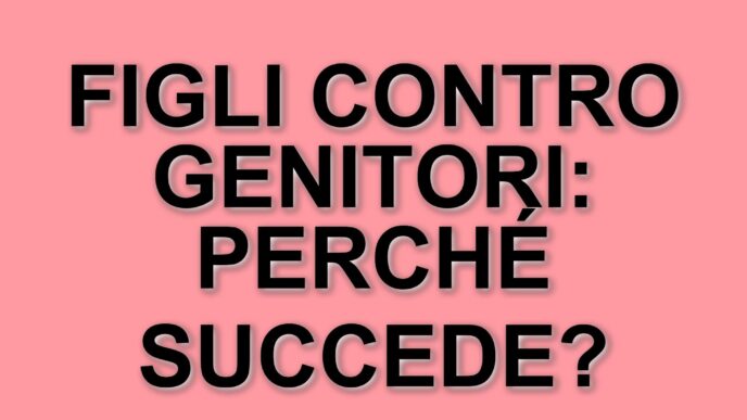 La violenza familiare: quando i figli aggrediscono i genitori