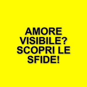 La visibilità dell'amore: le sfide per le coppie omosessuali nella società contemporanea
