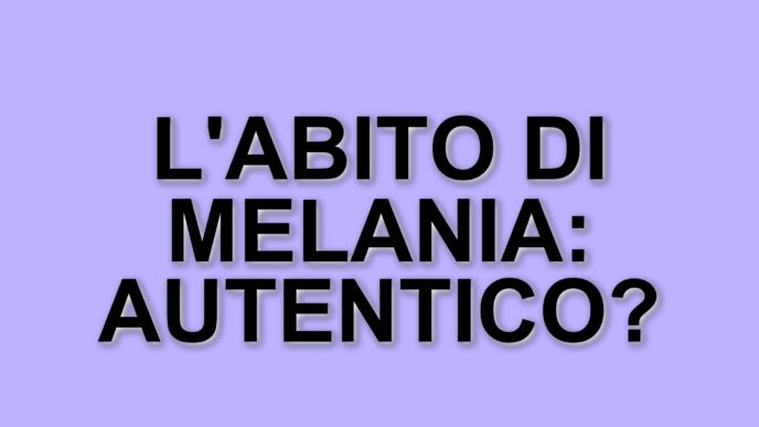 L'abito da sposa di Melania Trump in vendita su eBay: un affare da 45mila dollari