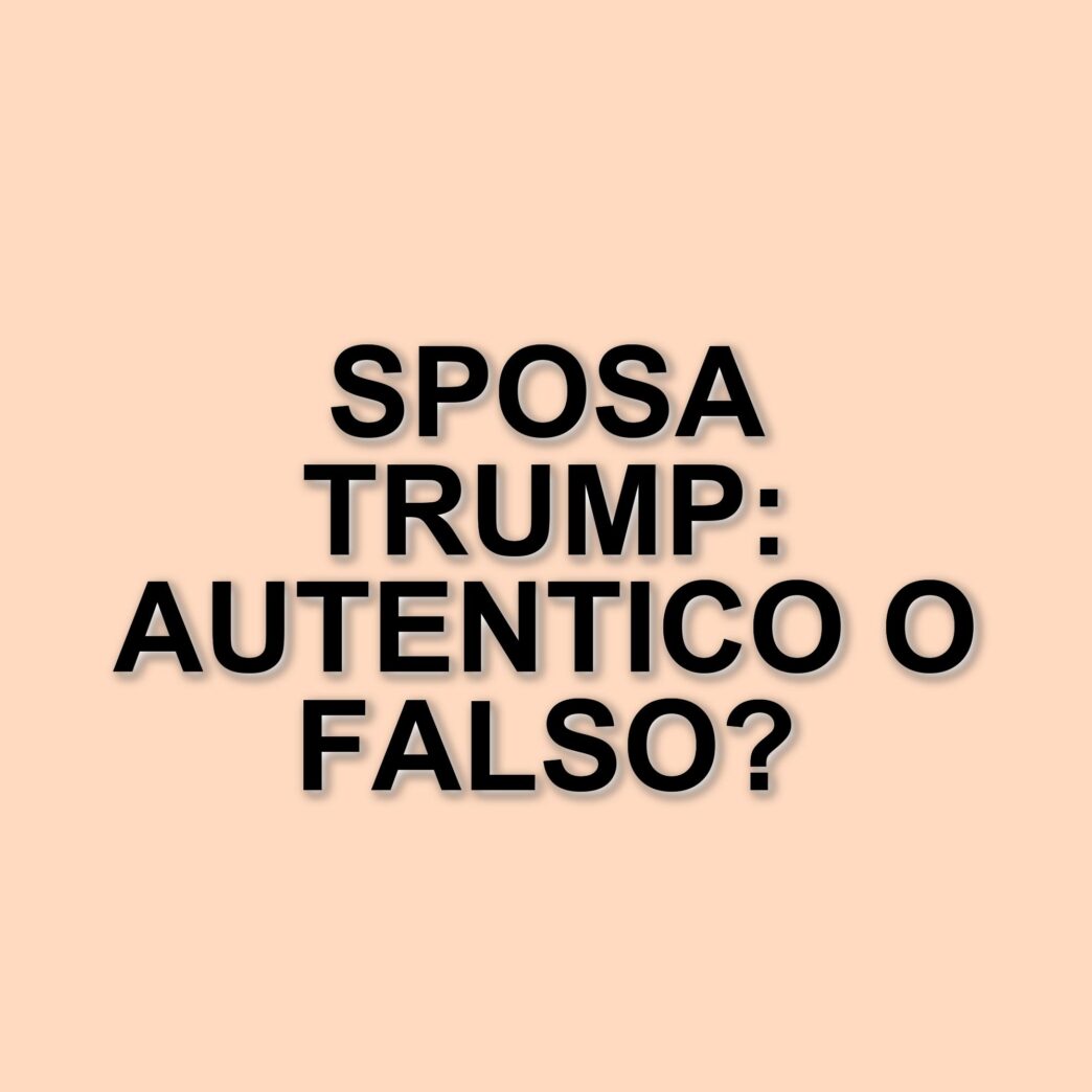 Il misterioso abito da sposa di Melania Trump in vendita su eBay: prezzo e autenticità sotto esame