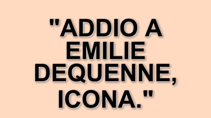 L'addio all'attrice belga Emilie Dequenne: una carriera luminosa spezzata da una malattia