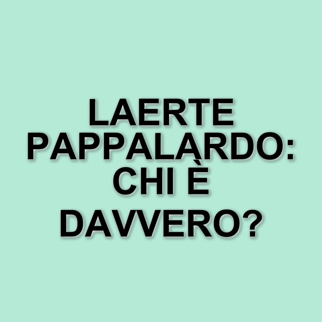 Laerte Pappalardo: la vita privata dell’ospite di La Volta Buona e la sua fidanzata
