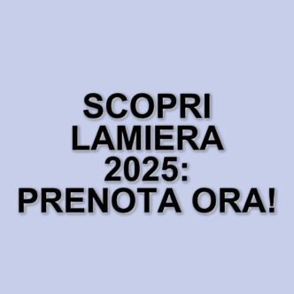 Lamiera 2025: preregistrazioni aperte per la fiera internazionale delle macchine utensili
