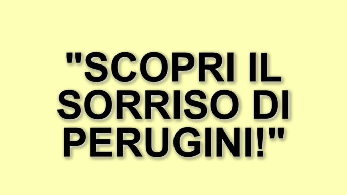L'arte di far sorridere: Alessandro Perugini al Meyer di Firenze