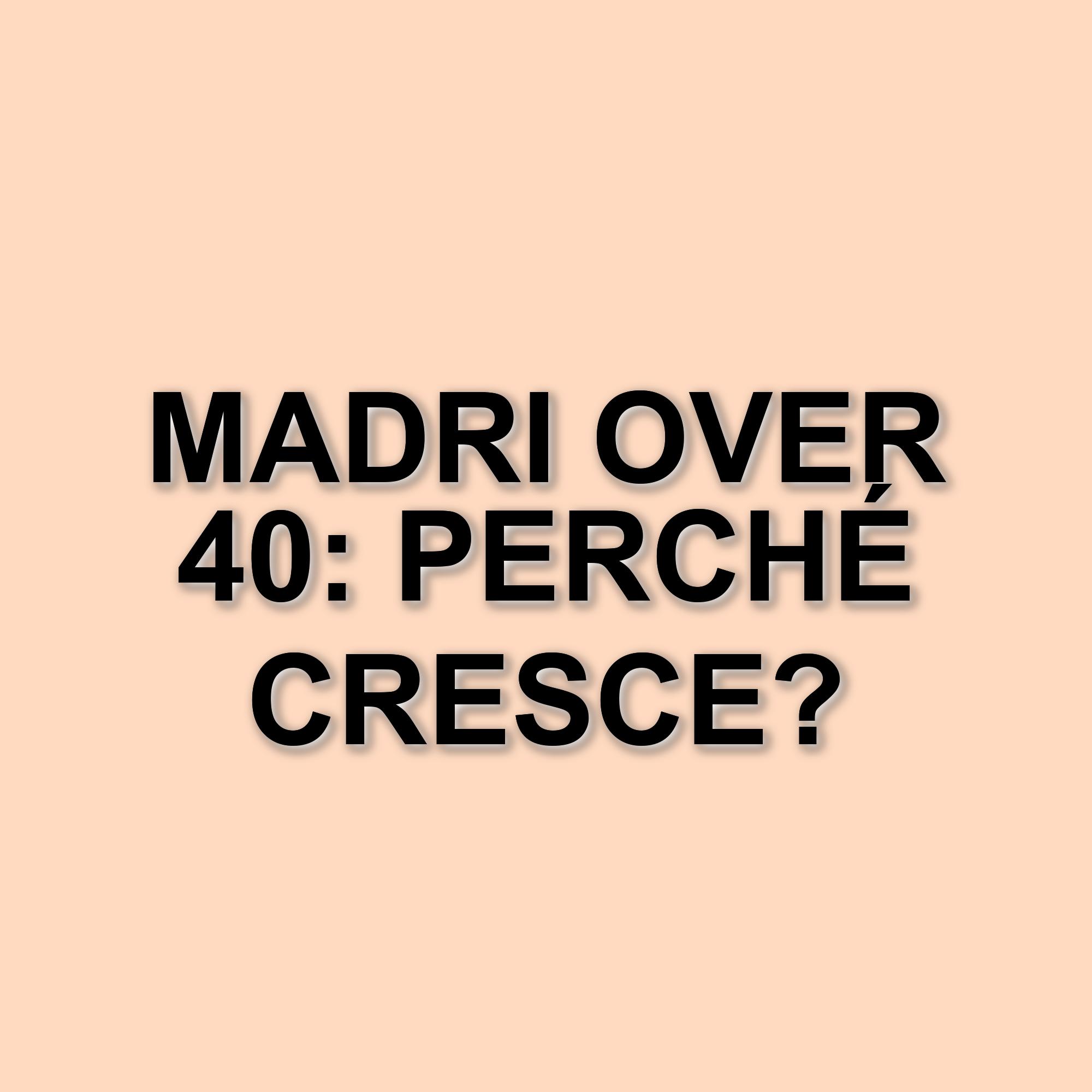 L'aumento delle madri over 40: un fenomeno in crescita negli Stati Uniti
