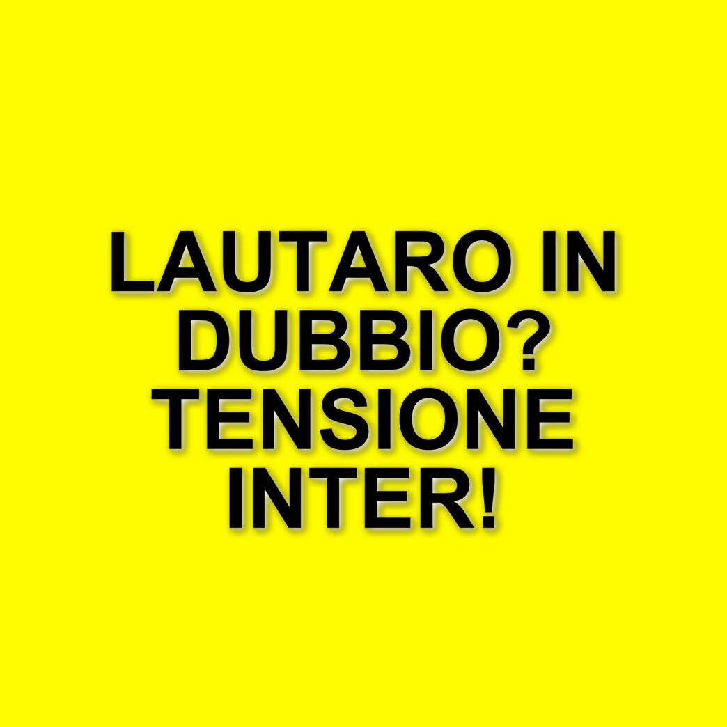 Lautaro Martinez in dubbio per la Nazionale: apprensione in casa Inter