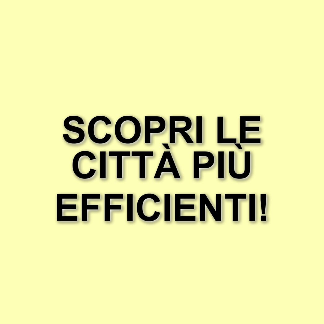Le città con i trasporti pubblici più efficienti: la classifica globale senza città italiane