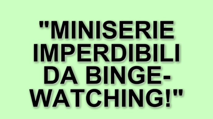 Le migliori miniserie Netflix da guardare in un giorno: titoli imperdibili per chi ha poco tempo