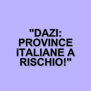 Le province italiane più vulnerabili ai dazi statunitensi: un'analisi approfondita