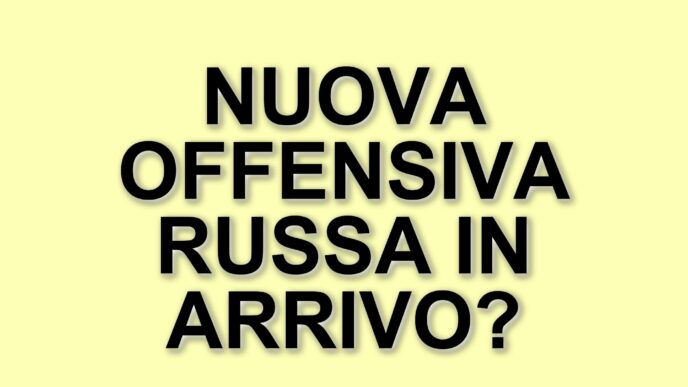 Nuove offensive russe in arrivo: l'Ucraina avverte di un'escalation imminente