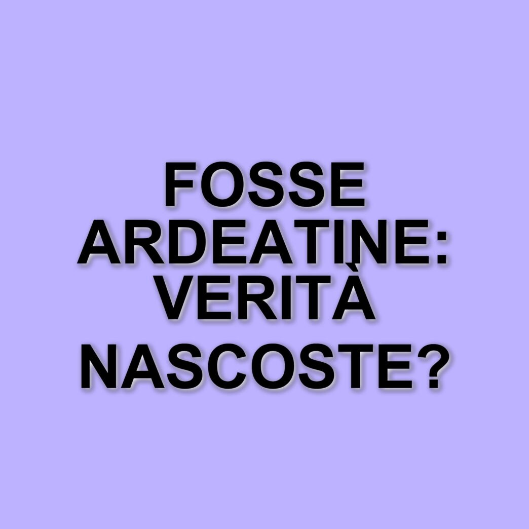 L'eccidio delle Fosse Ardeatine: un capitolo oscuro della storia di Roma