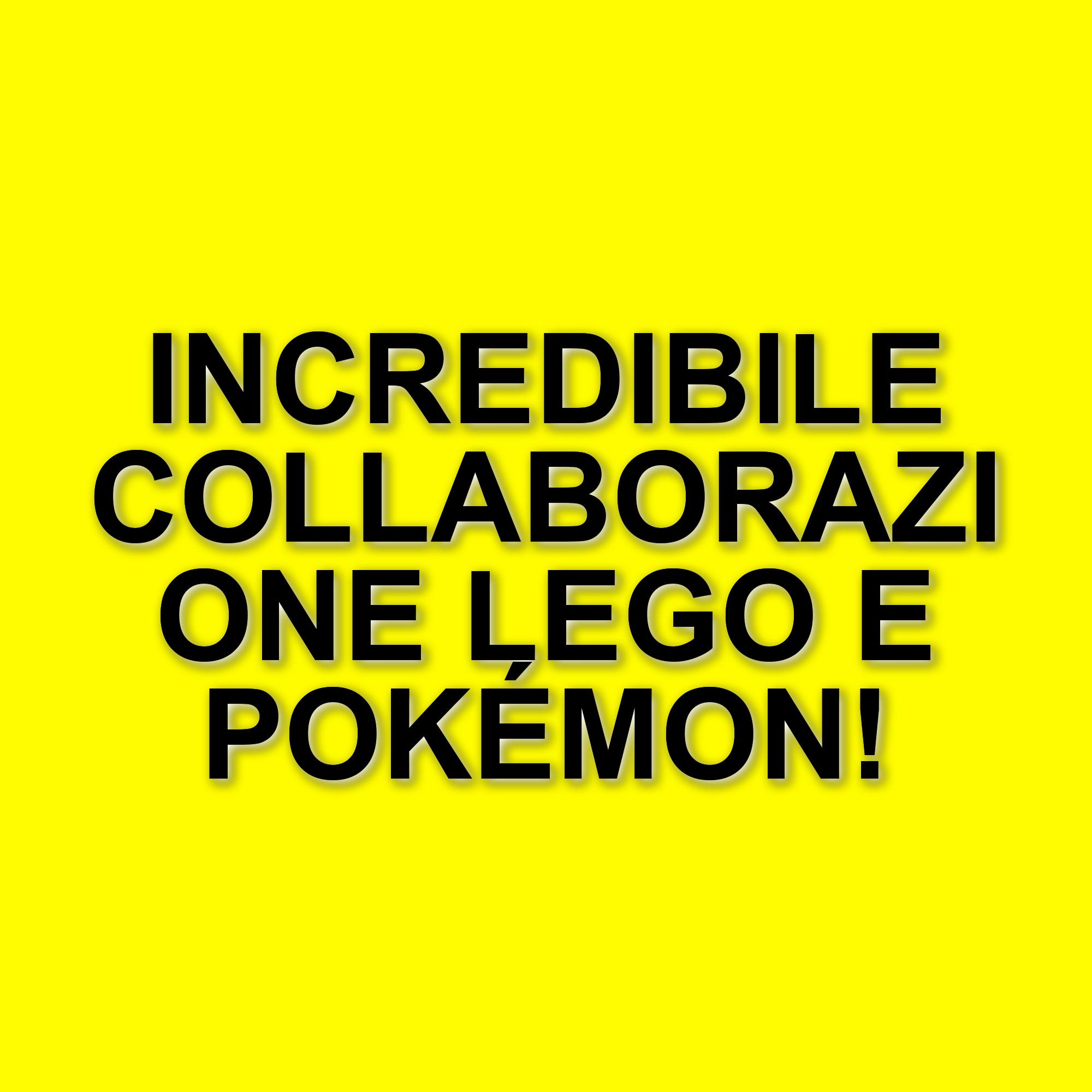 Lego e Pokémon: la collaborazione attesa che debutterà nel 2026