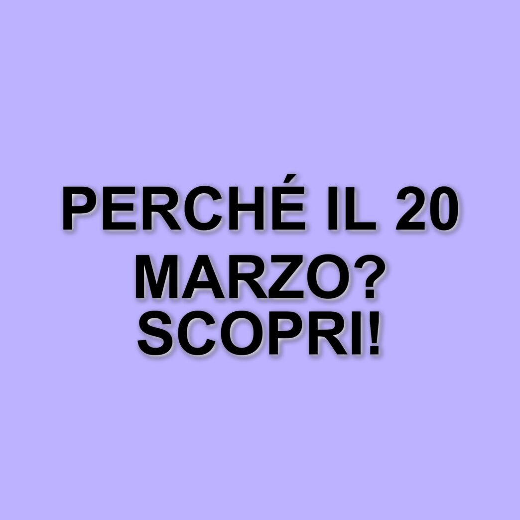 L'equinozio di primavera: perché ora cade il 20 marzo e non il 21