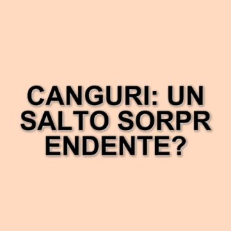 L'evoluzione del salto nei canguri: il ruolo del ratto canguro muschiato
