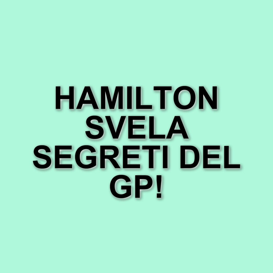 Lewis Hamilton analizza il Gran Premio d'Australia: strategie e imprevisti sul circuito