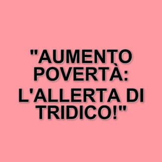 L'impatto della cancellazione del Reddito di cittadinanza: Tridico denuncia l'aumento della povertà