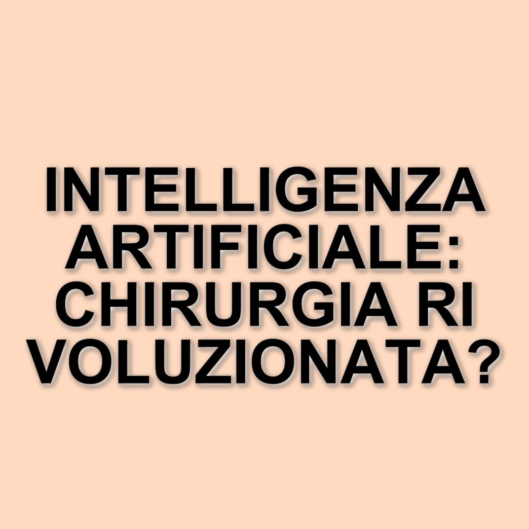 L'innovazione dell'intelligenza artificiale nella chirurgia ortopedica: una nuova era per i pazienti