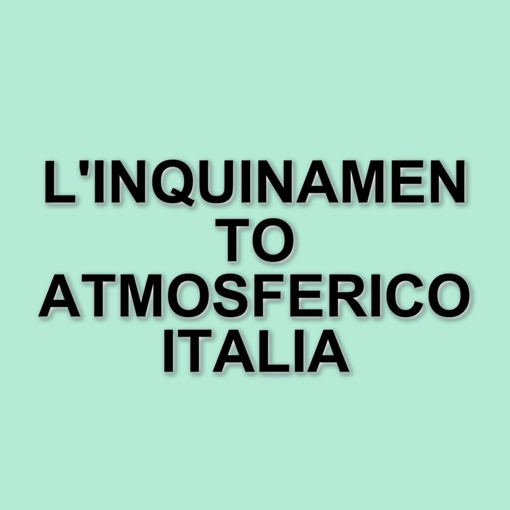 Aria inquinata: 25 città italiane superano i limiti di legge per il particolato nel 2024