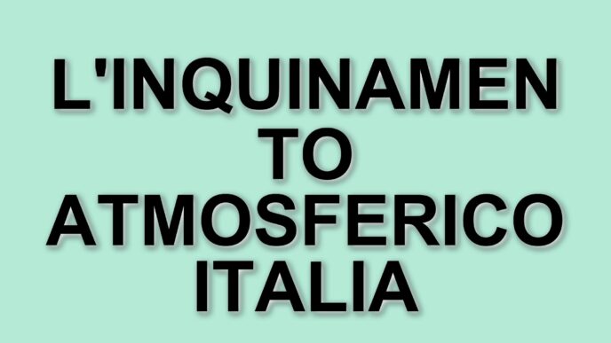Aria inquinata: 25 città italiane superano i limiti di legge per il particolato nel 2024