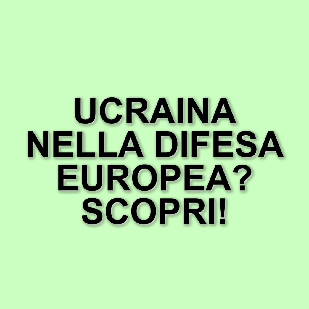 L'integrazione dell'ucraina nelle filiere della difesa europea: opportunità e sfide