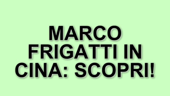 Lo Show dei Record torna in Cina: Marco Frigatti seguirà le prove in esterna