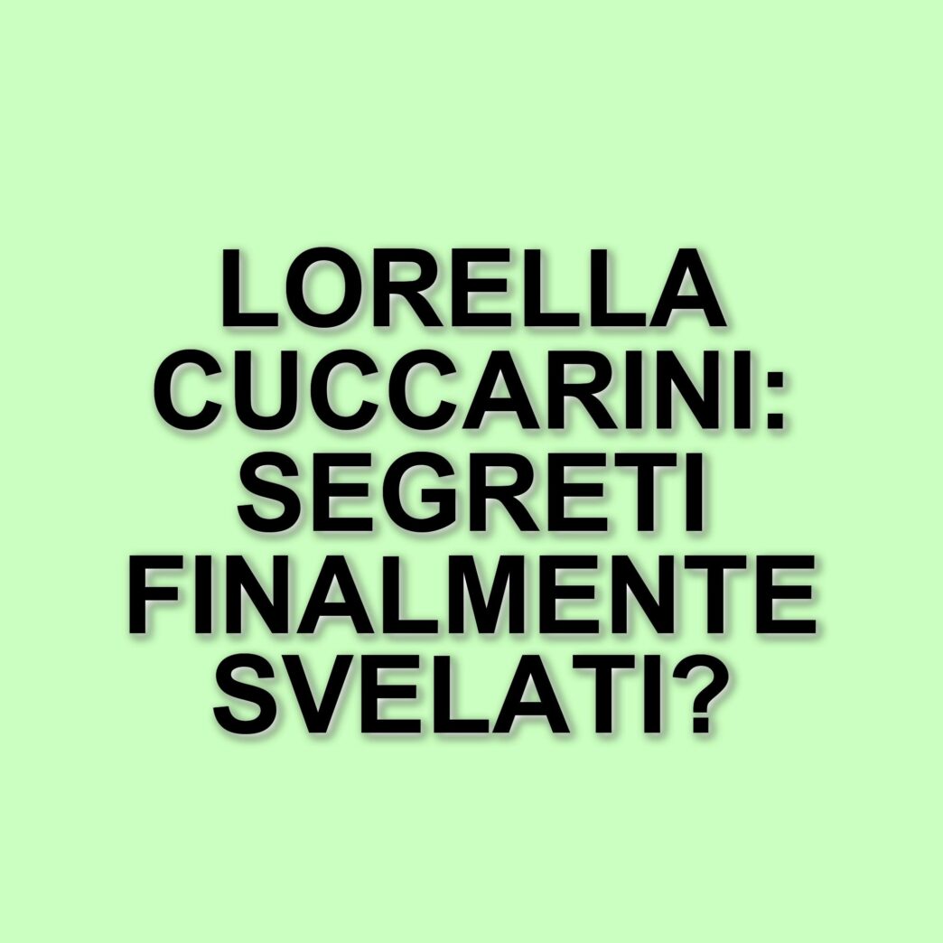 Lorella Cuccarini racconta 40 anni di carriera e un curioso incidente a Domenica In