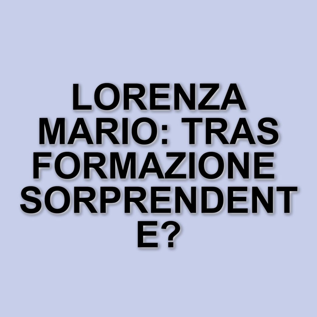 Lorenza Mario: dalla televisione ai musical, la trasformazione della showgirl italiana
