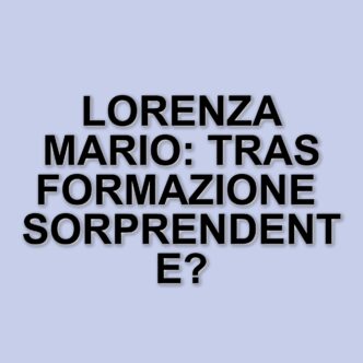 Lorenza Mario: dalla televisione ai musical, la trasformazione della showgirl italiana