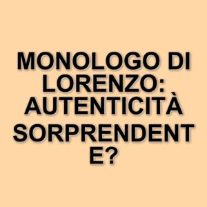 Lorenzo Spolverato: il gieffino che non si risparmia mai e il suo monologo toccante