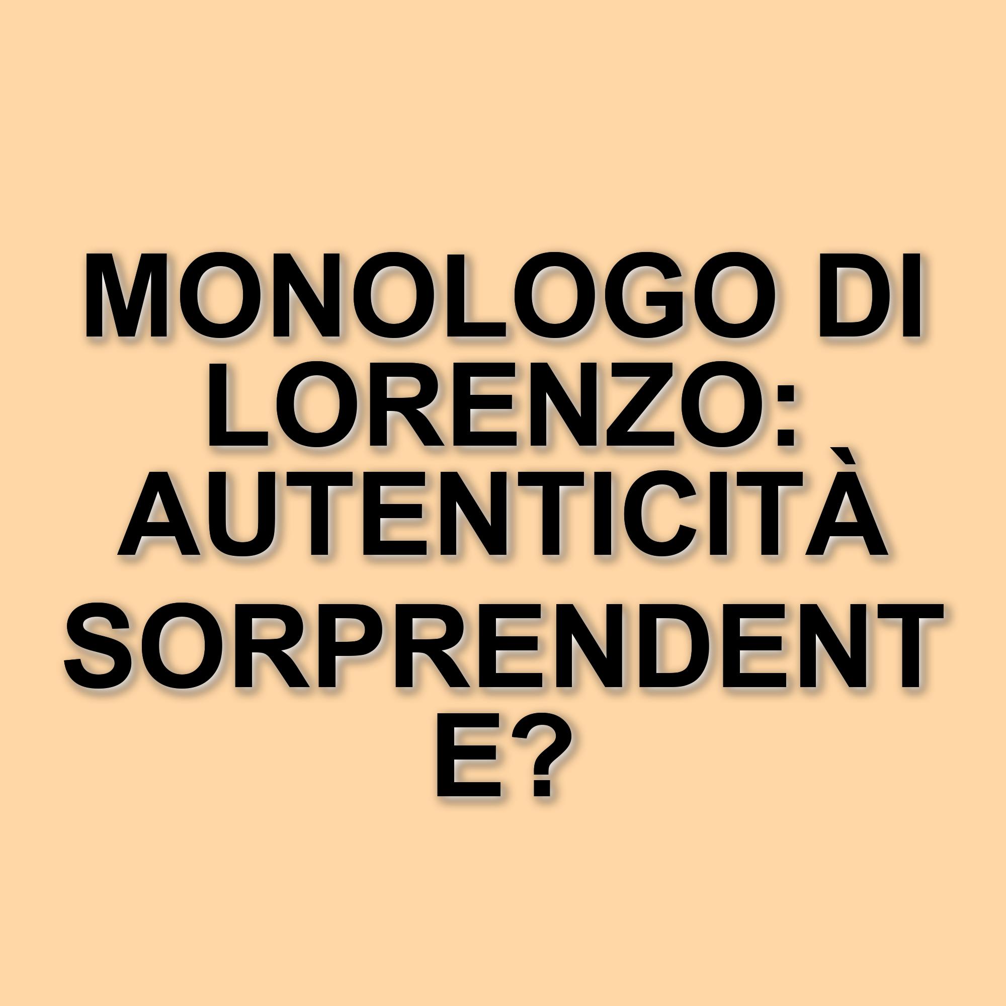 Lorenzo Spolverato: il gieffino che non si risparmia mai e il suo monologo toccante
