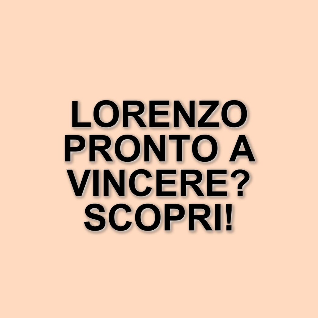 Grande Fratello: Lorenzo Spolverato si dichiara pronto a vincere la finale del reality