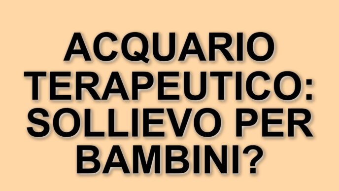 Un acquario terapeutico per i piccoli pazienti di Ismett: un gesto di solidarietà e cura