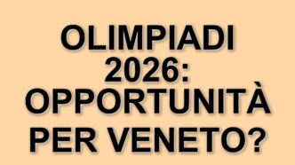 Il Presidente Del Veneto Annuncia: I Giochi Invernali Del 2026 Porteranno Benefici Economici E Infrastrutturali