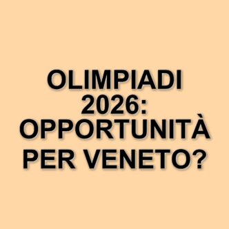 Il Presidente Del Veneto Annuncia: I Giochi Invernali Del 2026 Porteranno Benefici Economici E Infrastrutturali