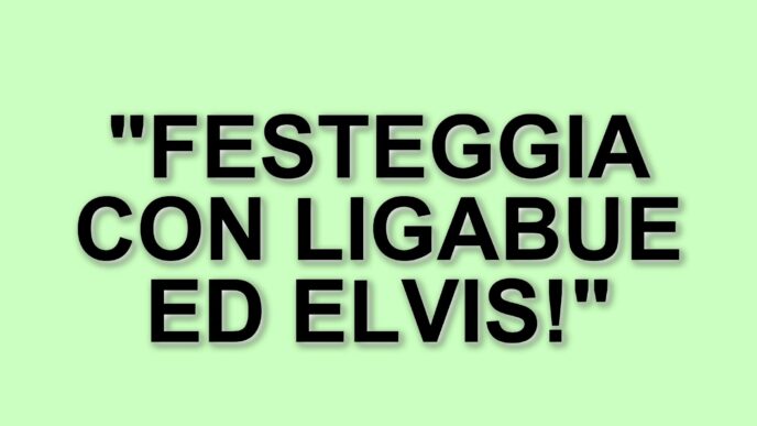 Luciano Ligabue celebra il sessantacinquesimo compleanno con eventi speciali per "Buon Compleanno Elvis"