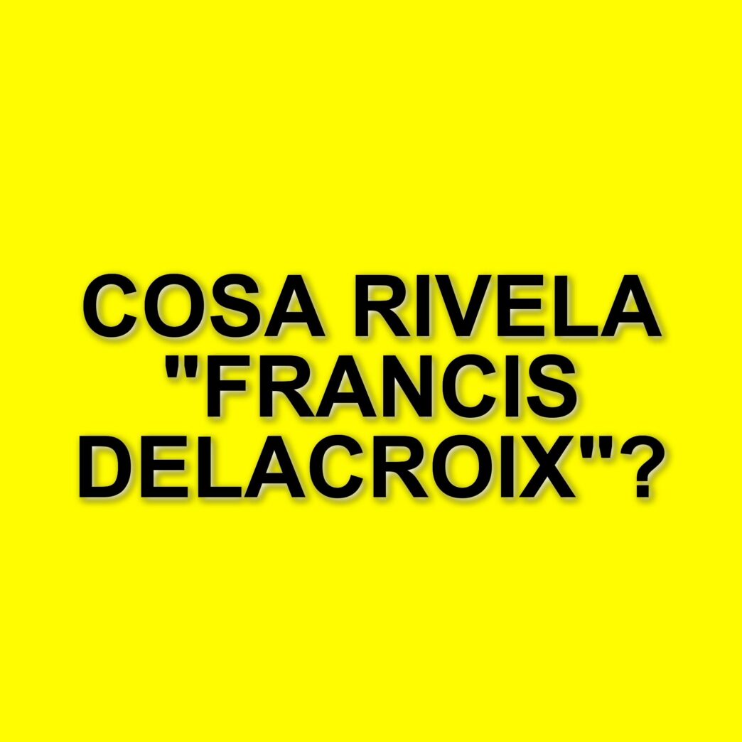 Lucio Corsi presenta "Francis Delacroix": il racconto di un amico immaginario