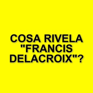 Lucio Corsi presenta "Francis Delacroix": il racconto di un amico immaginario