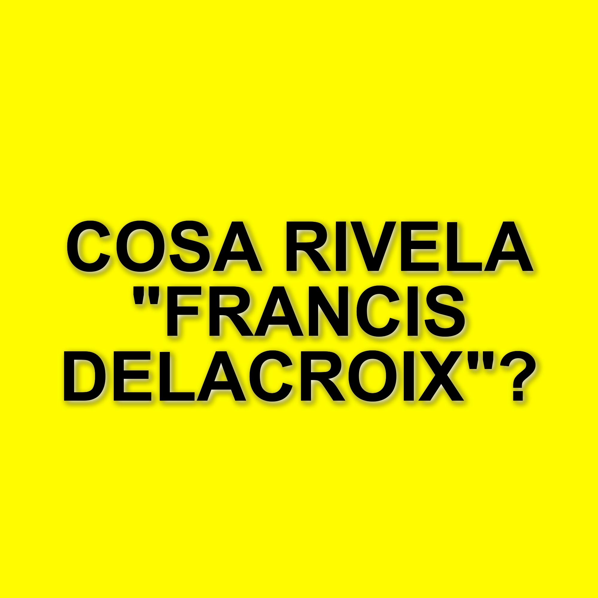 Lucio Corsi presenta "Francis Delacroix": il racconto di un amico immaginario