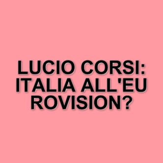 Lucio Corsi e Tommaso Ottomano: pronti a conquistare l'Eurovision 2025 dopo il successo a Sanremo