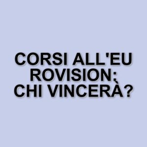 Lucio Corsi: dal debutto a Sanremo all'Eurovision Song Contest di Basilea