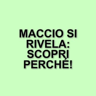 Maccio Capatonda si racconta in 'Sconfort Zone': un viaggio tra fragilità e creatività