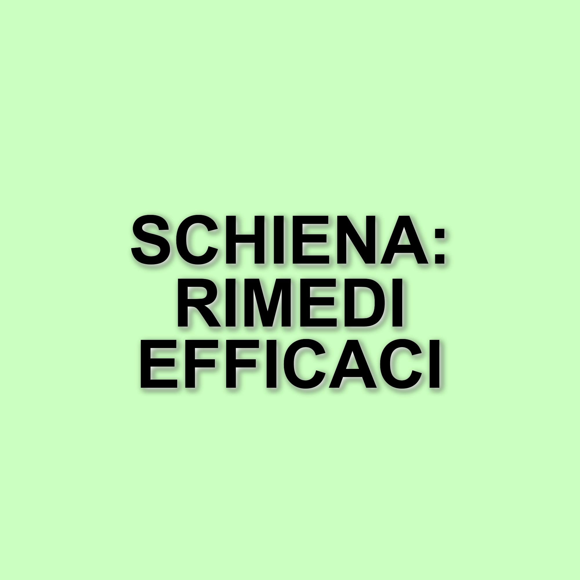 Mal di schiena: i rimedi più efficaci secondo un'analisi approfondita