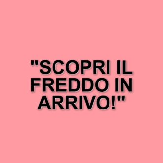 Maltempo e freddo invernale: la situazione attuale in Toscana e Emilia Romagna