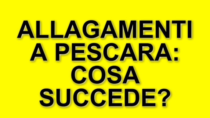 Maltempo in Abruzzo: Pescara e Montesilvano affrontano emergenze e allagamenti
